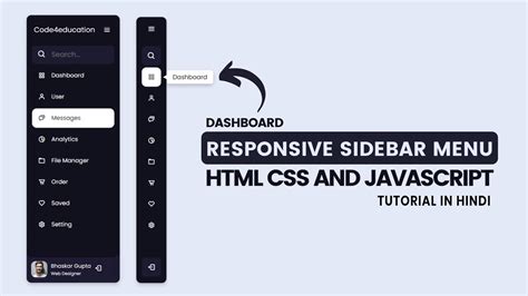 responsive menu codepen